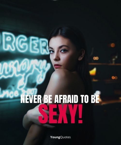 Never be afraid to be sexy! – Alysha Speer