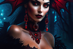 fantasy-ai-art-of-a-woman-in-a-black-dress-with-red-eyes-2