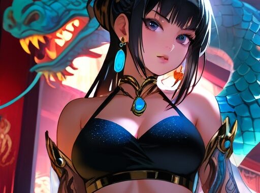 110 Most attractive AI arts of anime girls, fantasy girl, attractive girl, etc